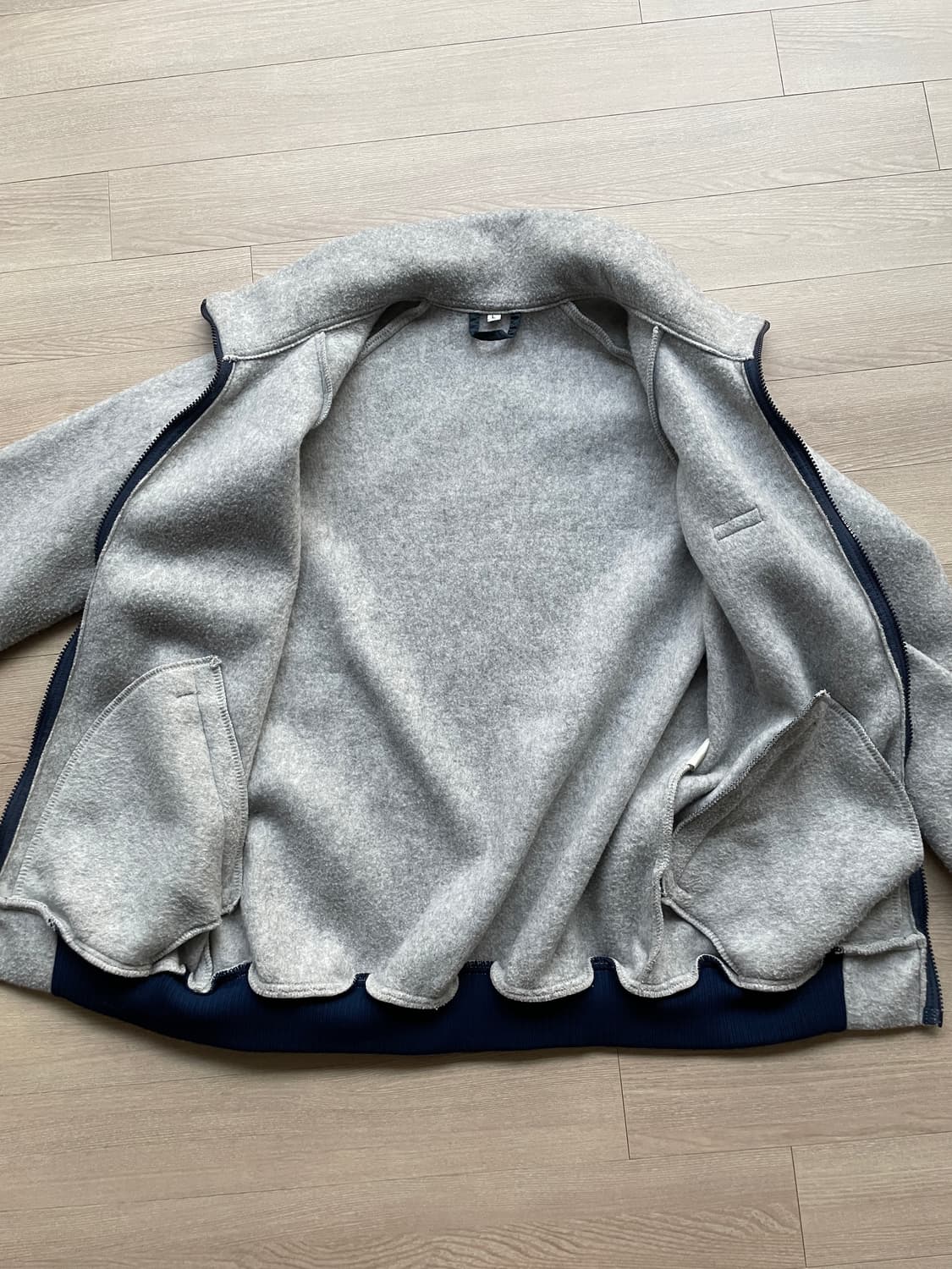 80s 파타고니아 신칠라 그레이 플리스 자켓 상품이미지6