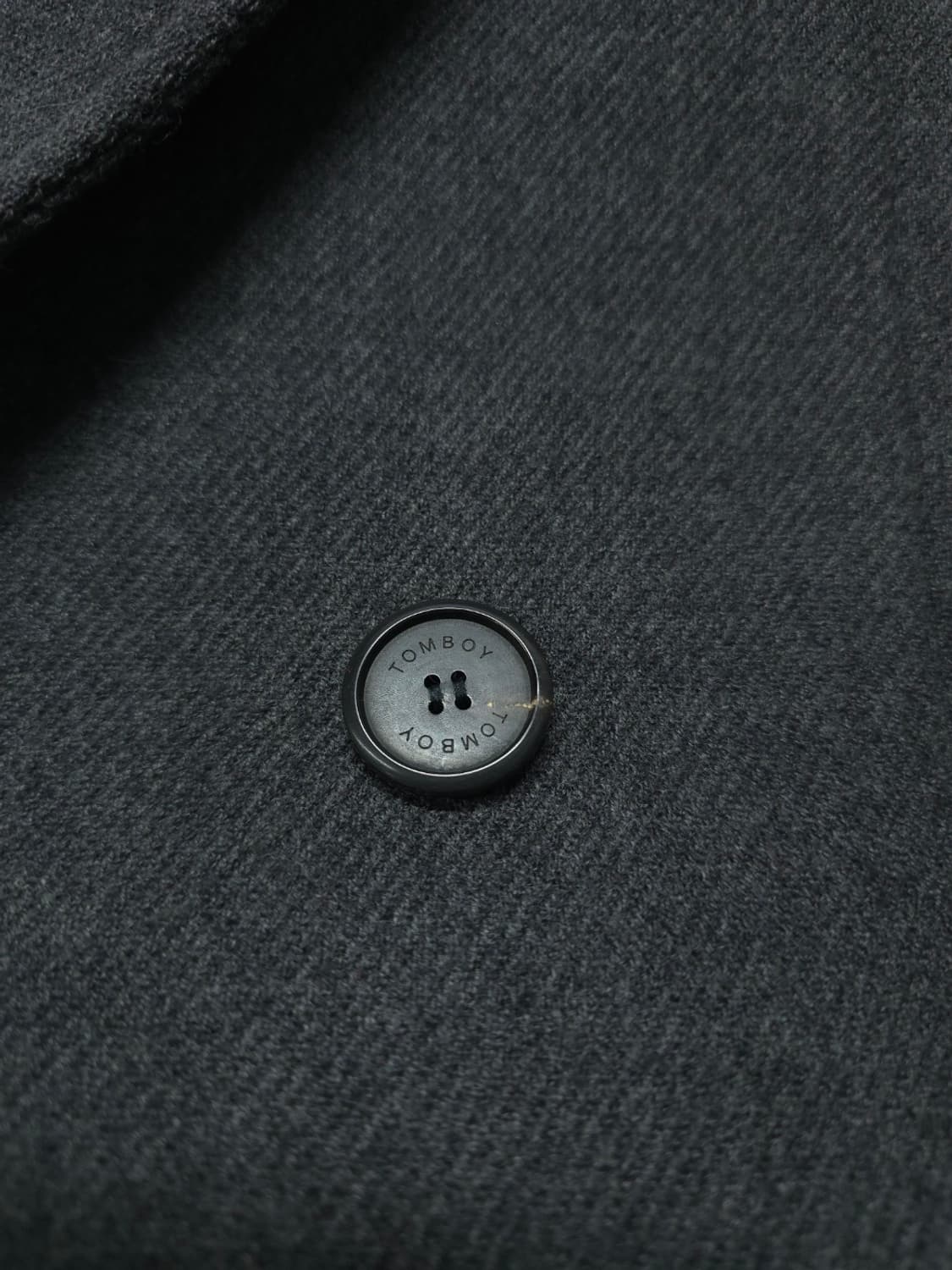 톰보이 여성 울100% 다크그레이 더블 버튼 코트(66) 상품이미지9