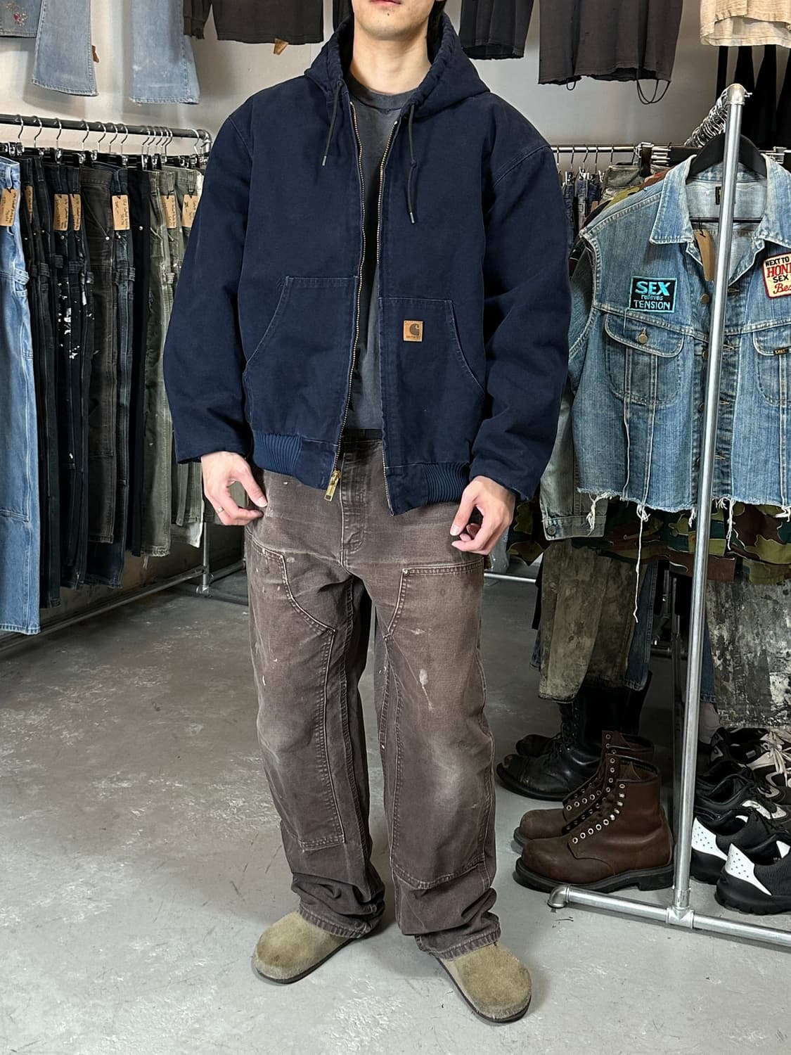 OG 칼하트 J130 액티브 자켓 칼하트 MDT 후드 자켓 상품이미지2