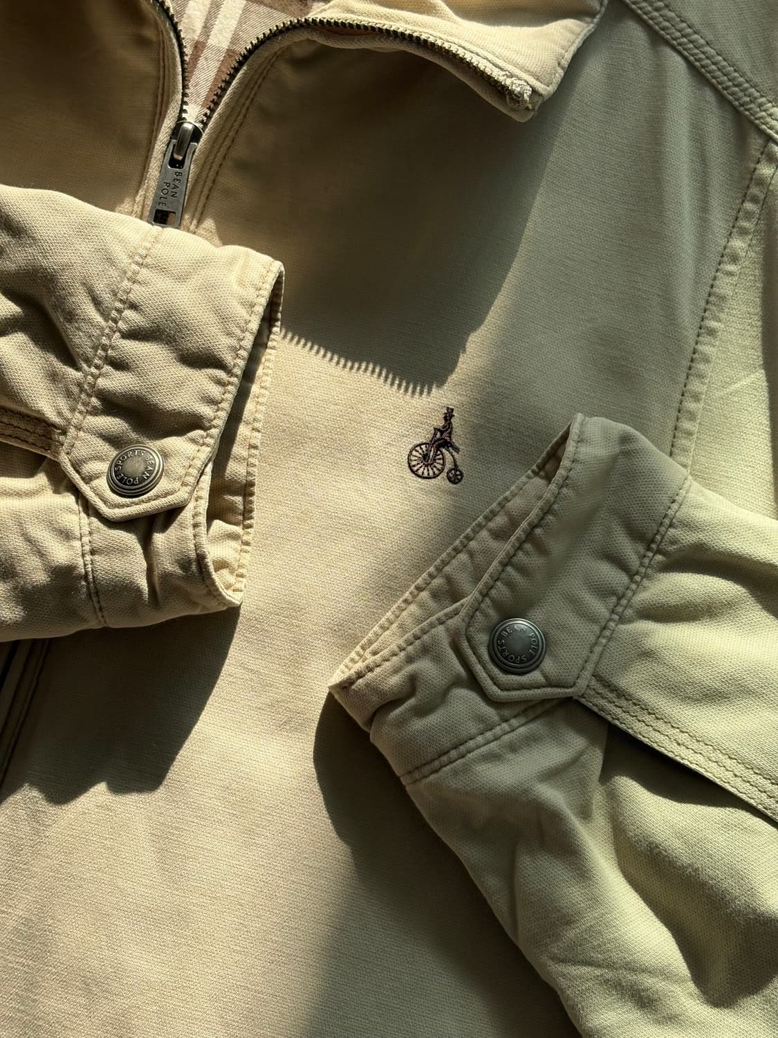 빈폴 베이지 봄버 자켓 상품이미지3