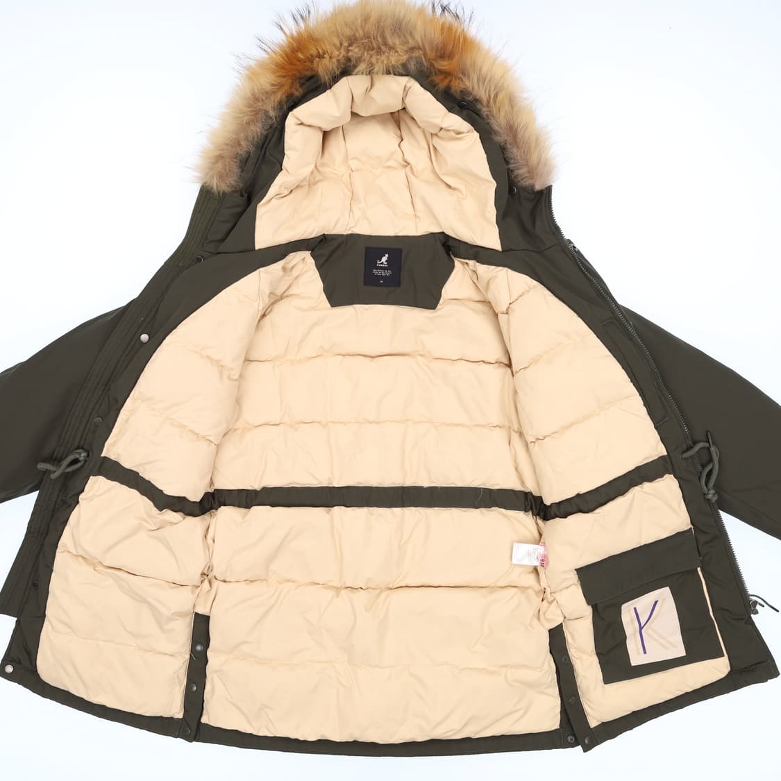 M 캉골 헤리티지 덕다운 야상 점퍼 N7364 상품이미지5