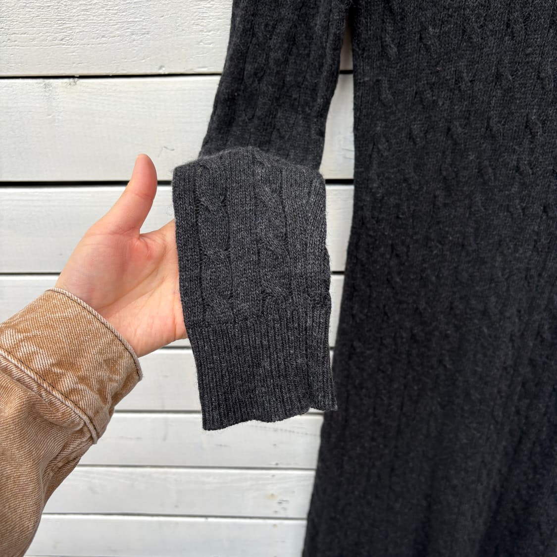 Polo 폴로 울 캐시미어 니트 원피스 상품이미지5