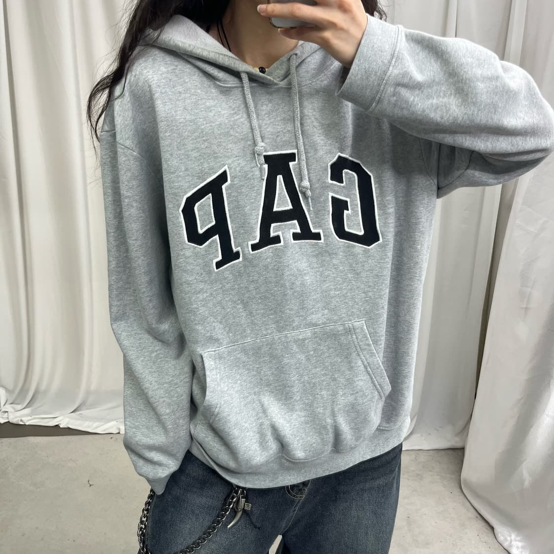 GAP gray hoody 상품이미지3