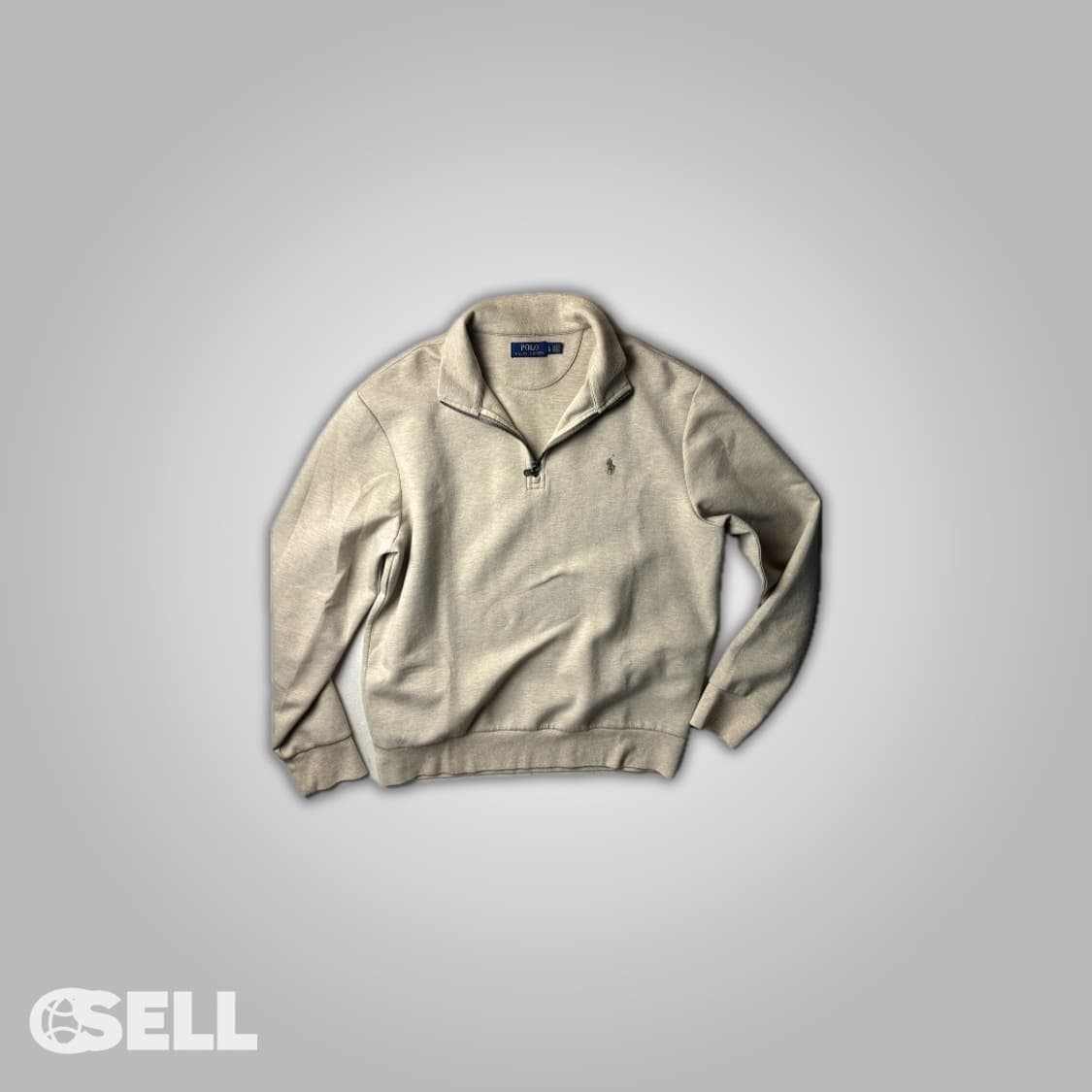 폴로 브라운 반집업 상품이미지1