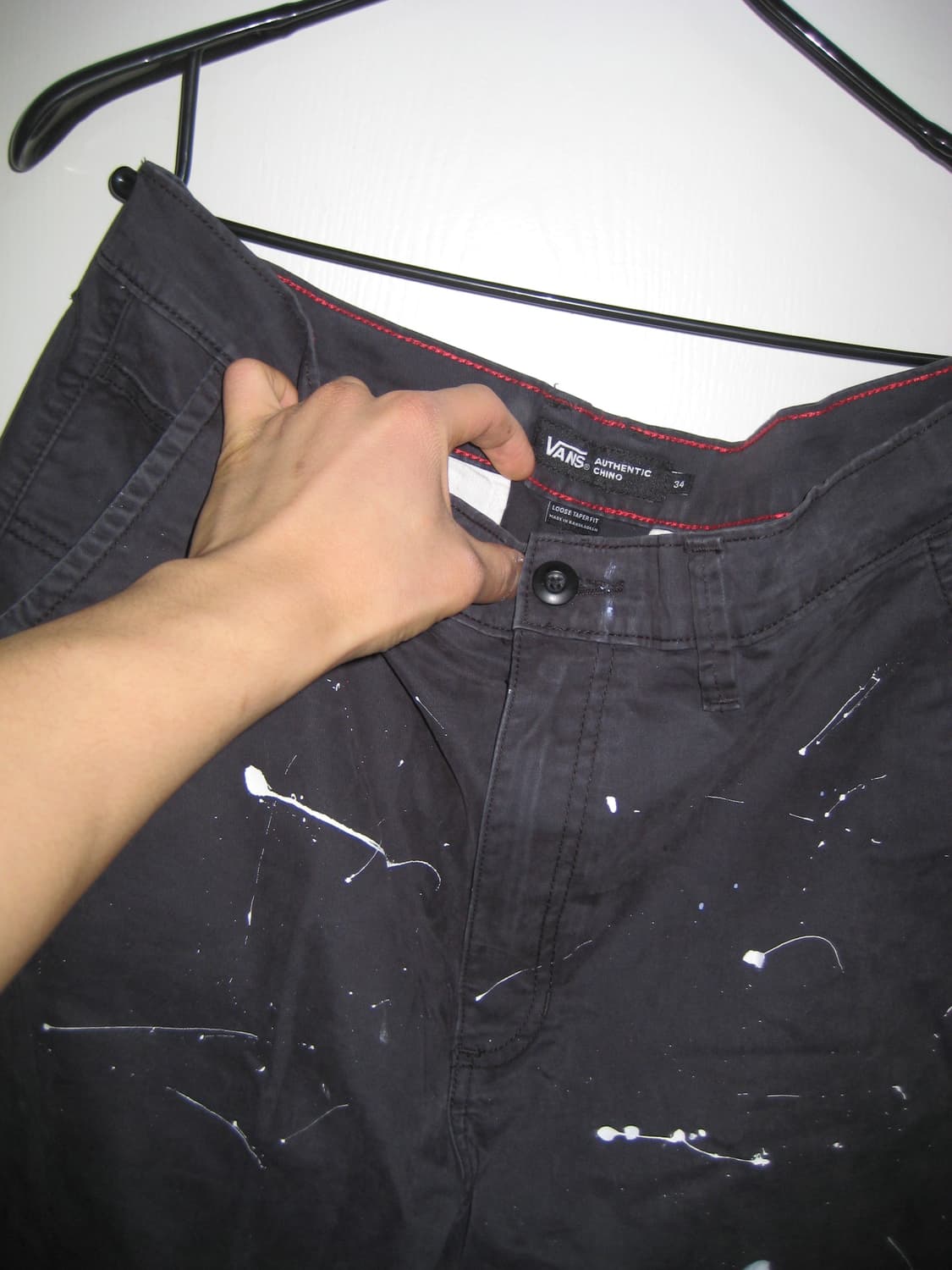 반스 vans 빈티지 페인팅 치노 팬츠 상품이미지1