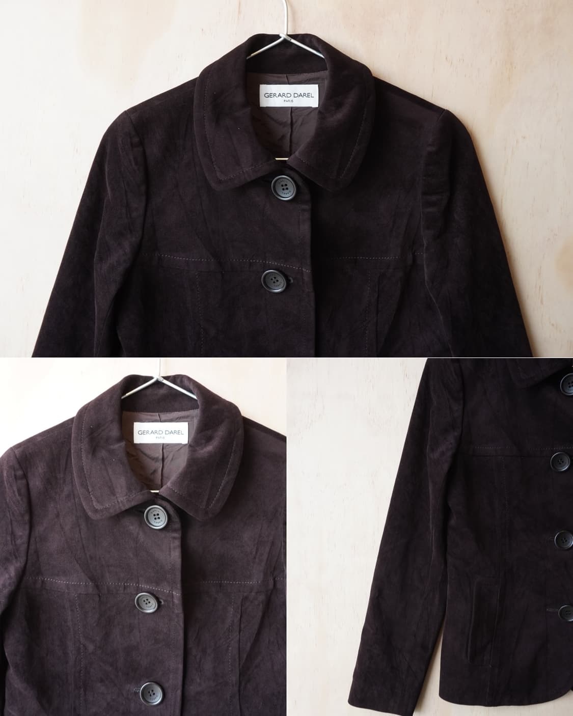 제라르다렐 스웨이드 셋업 GERARD DAREL 상품이미지6