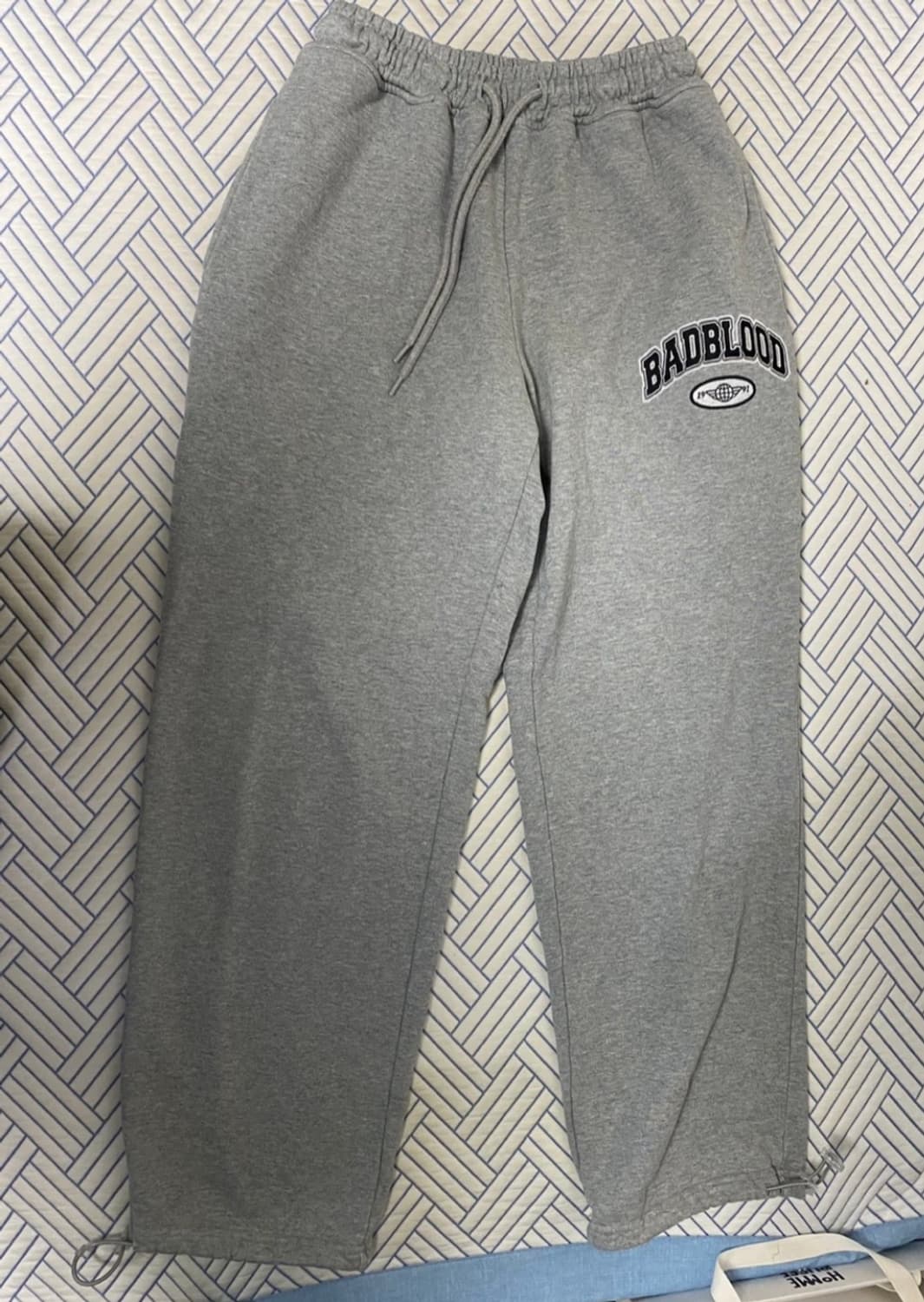 배드블러드 스웻팬츠 그레이 S 상품이미지1