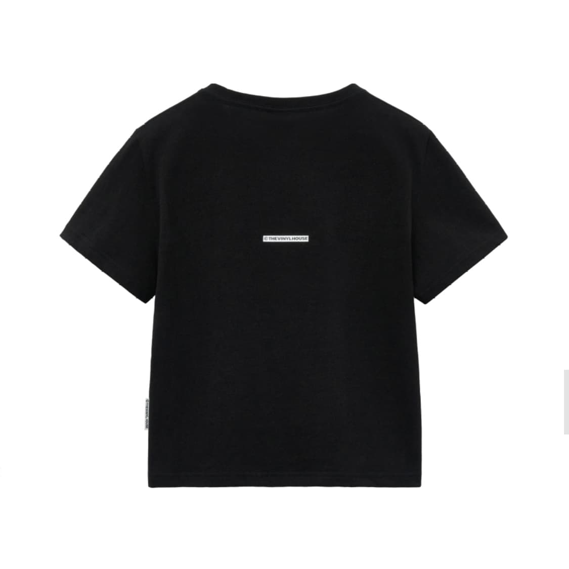 M) 더바이닐하우스 뉴스페이퍼 티셔츠 블랙 상품이미지2