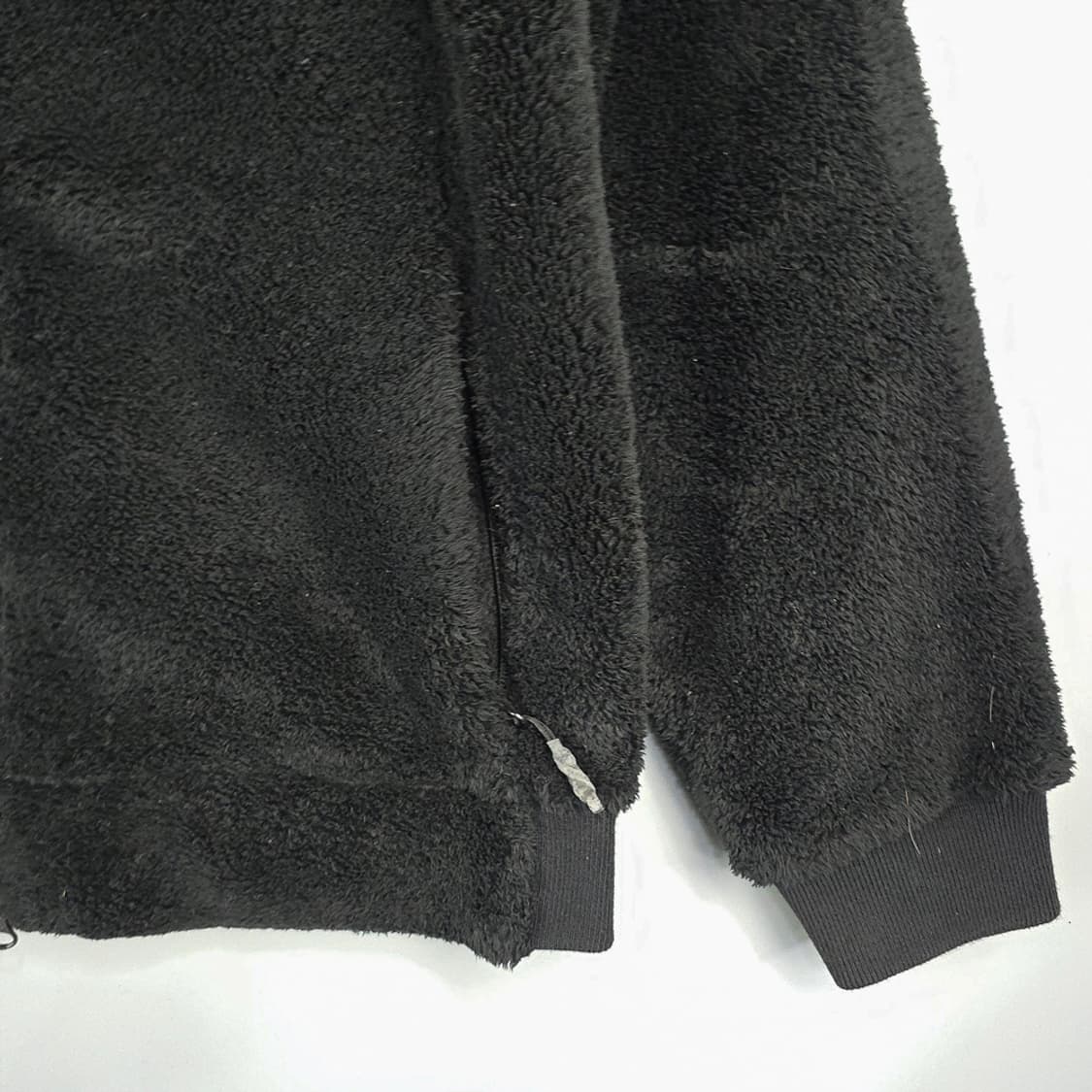 스파이더 로고 플리스 자켓 블랙 95 상품이미지3