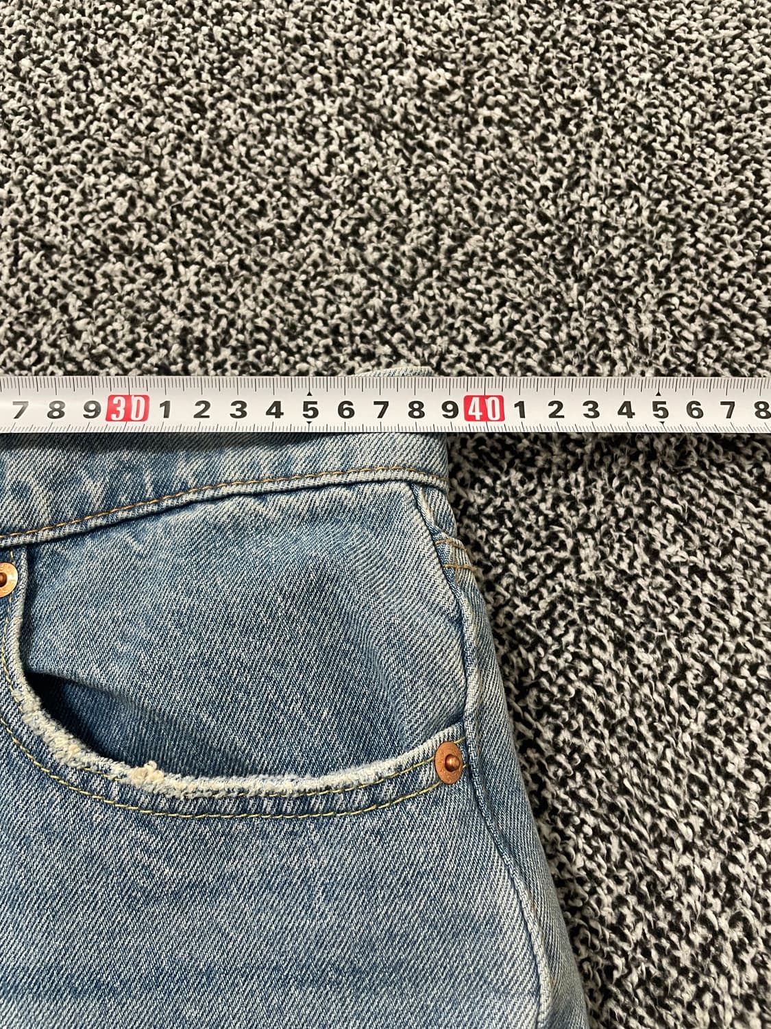 빈티지9. 리바이스 512 슬림 테이퍼 데님 상품이미지4