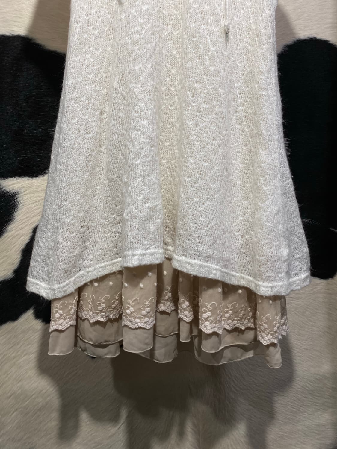 Petite flute 화이트 페어리 후드니트 상품이미지5