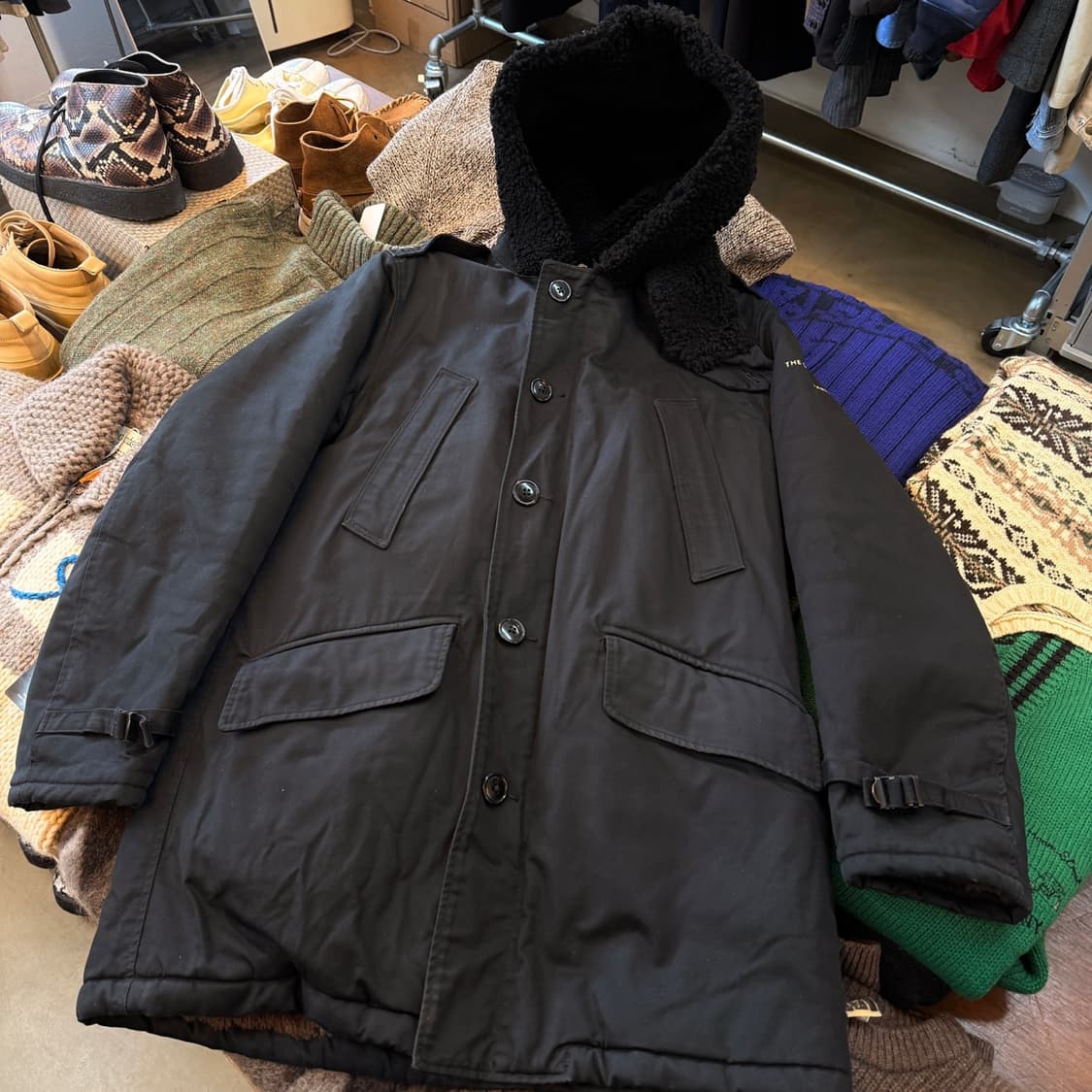 13AW 와코마리아 B9 B-9 밀리터리 파카 상품이미지3