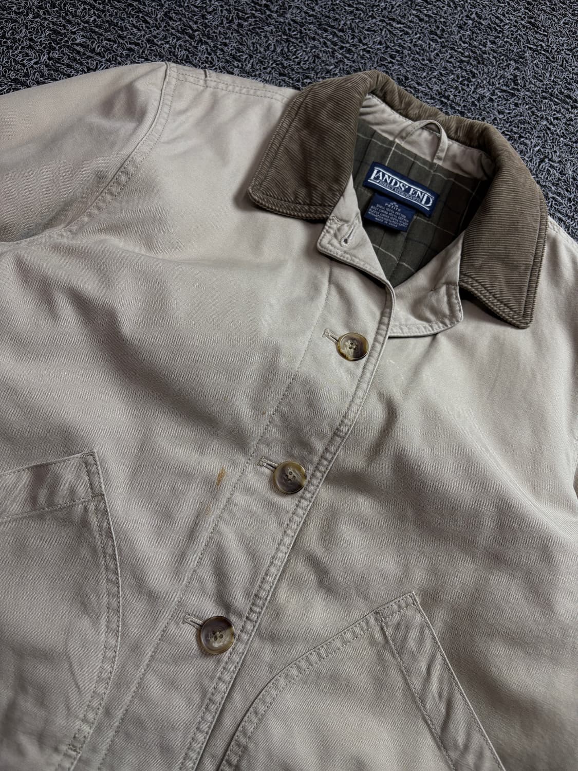 랜즈엔드 USA 코듀로이 카라넥 초어 자켓 2435 상품이미지3