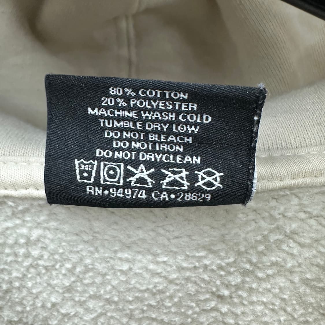 95 스투시 자수로고 남자 루즈핏 후드티 상품이미지4