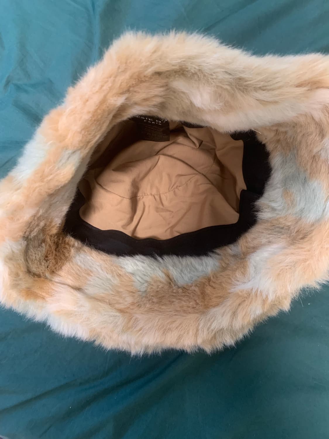 포에지담 퍼 버킷햇 모자 1번 착용 상품이미지4