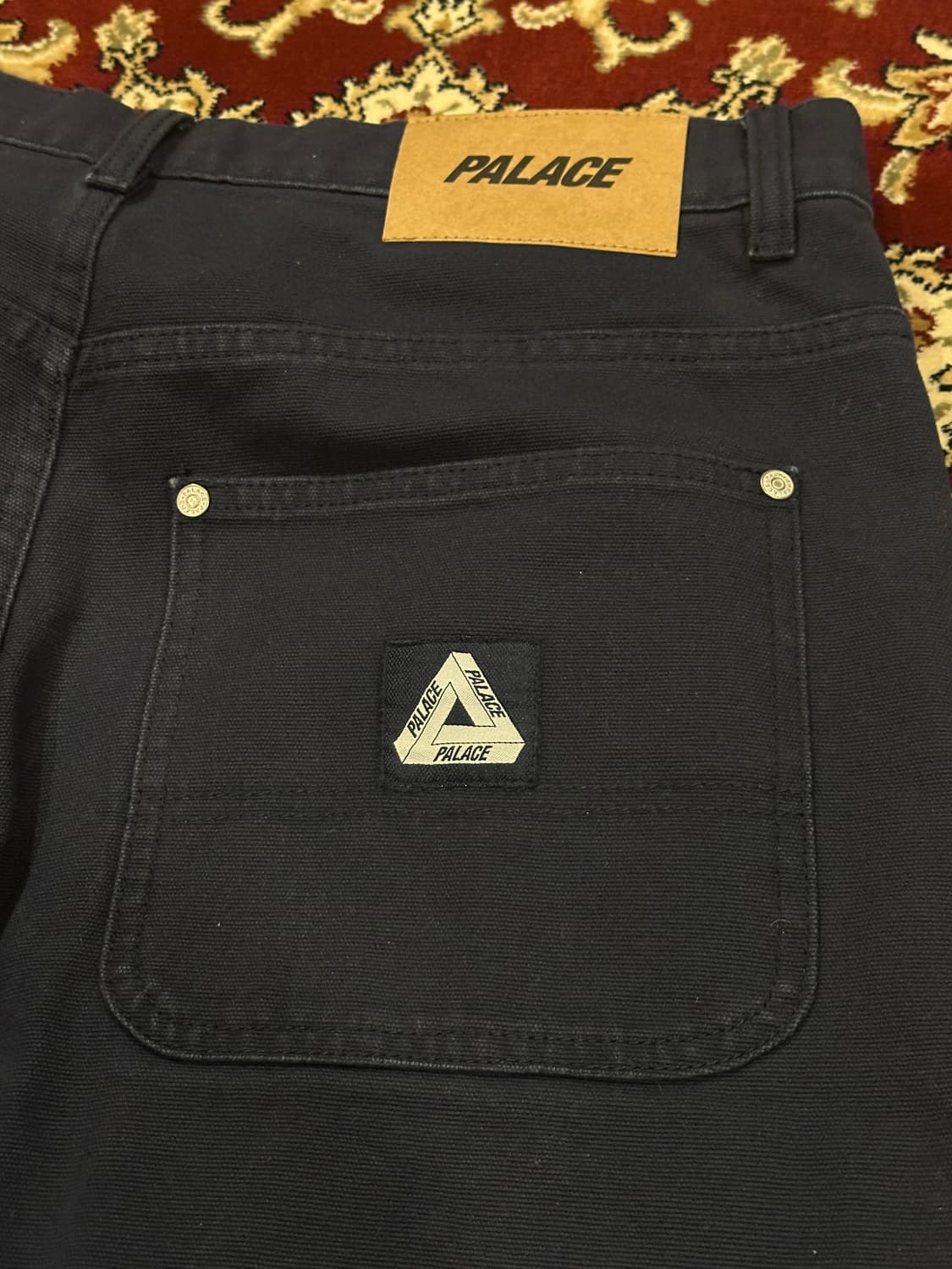 팔라스 24ss 헤비 컨버스 워크 팬츠 (네이비) 상품이미지2