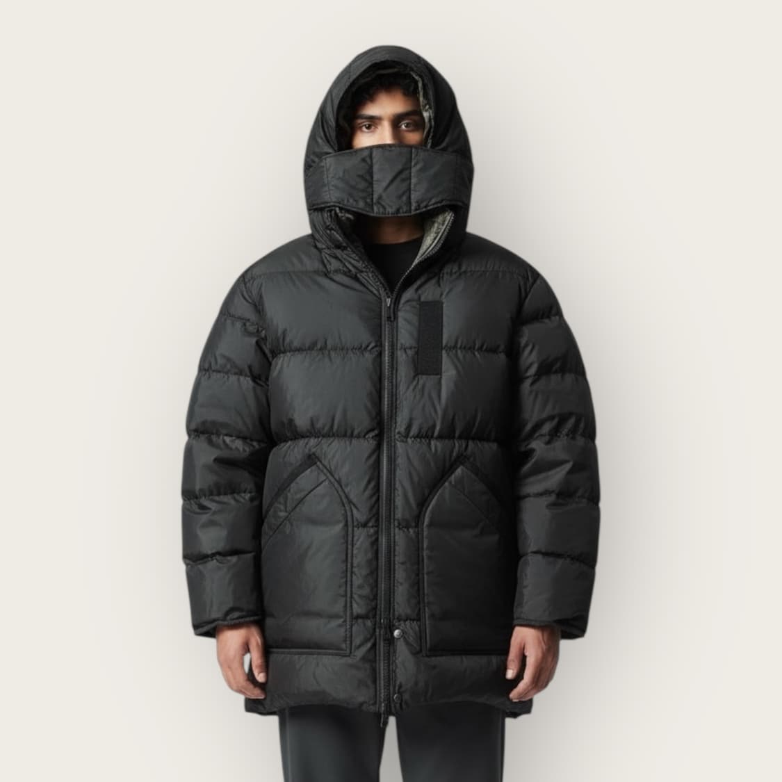 50/ 알레그리 라이너 후디드 경량 패딩점퍼 상품이미지1