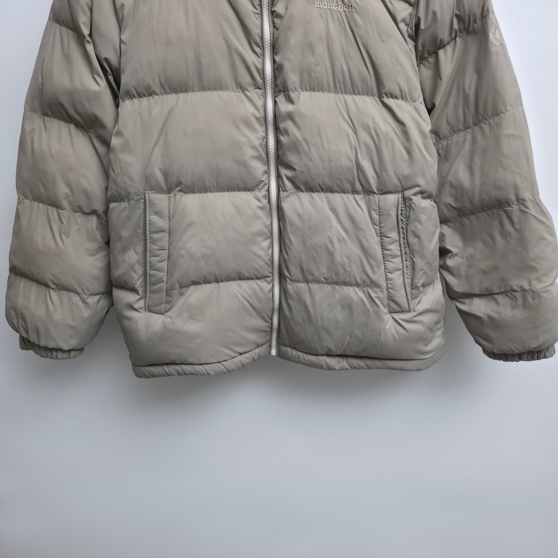 [L] 몽벨 리버시블 후리스 패딩 아이보리 상품이미지7