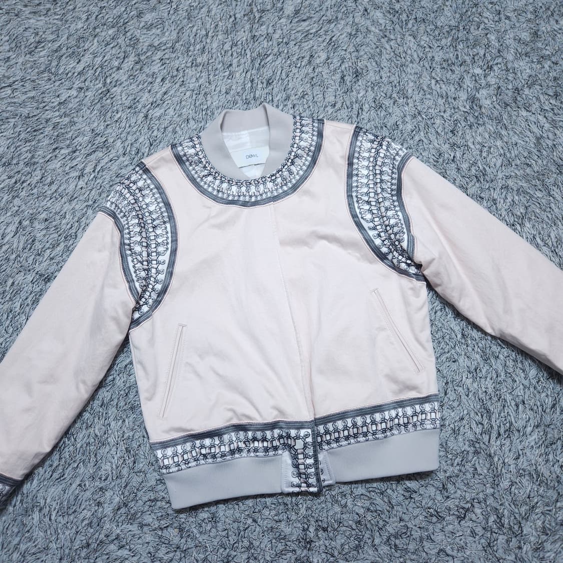 듀엘Dewl) 66 여자 야구점퍼 블루종 / 왕눈이샵 상품이미지2