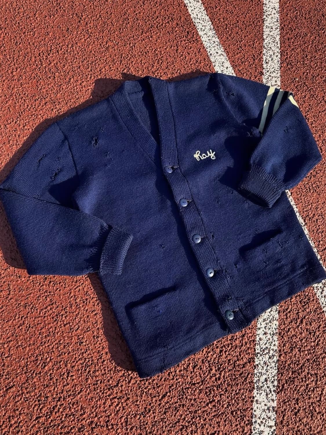 50‘s ‘Ray’ vintage letterman cardigan 상품이미지1