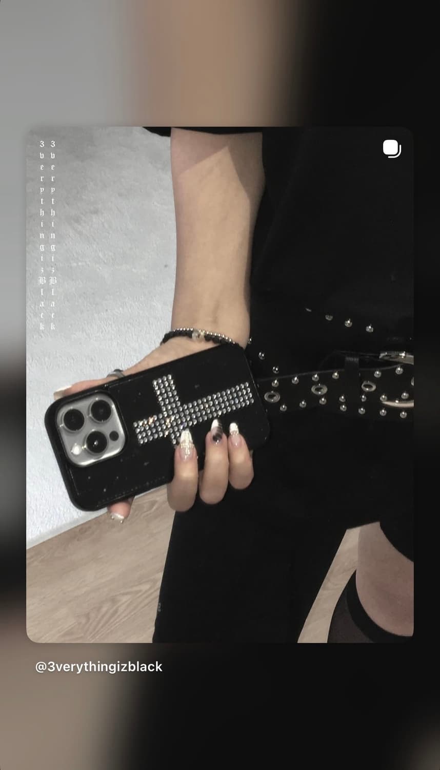 3verythingizblack에이블 16pro 폰케이스  상품이미지3