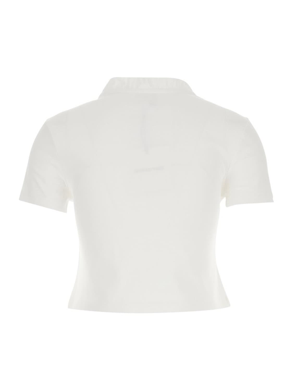 [6,8,10]슈슈통 26ss Wave 레이스 카라 티셔츠/화이트 상품이미지2