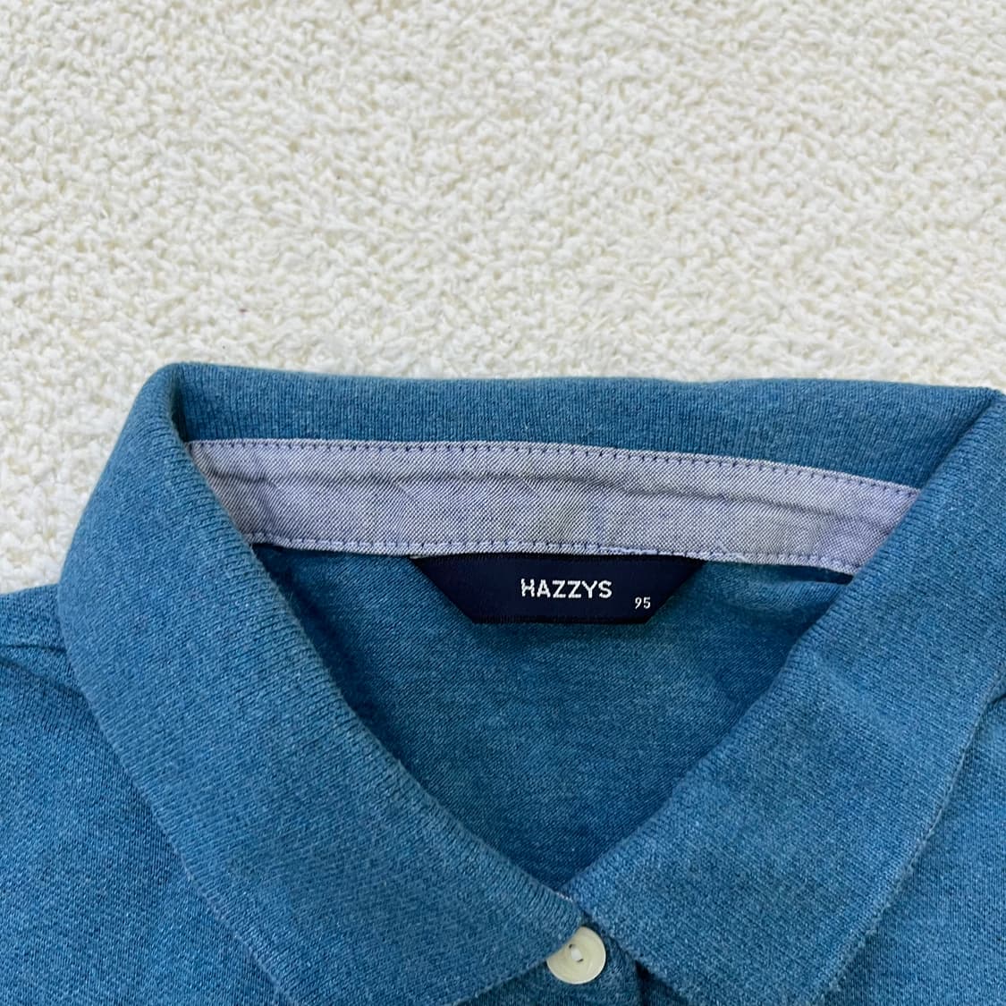 95 헤지스 여성 반팔 카라티 0317M 상품이미지2