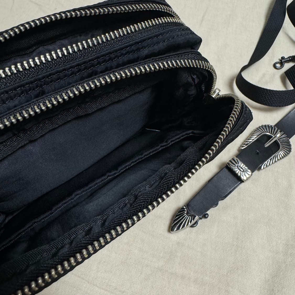 토가 포터 벨트 백 블랙 상품이미지5