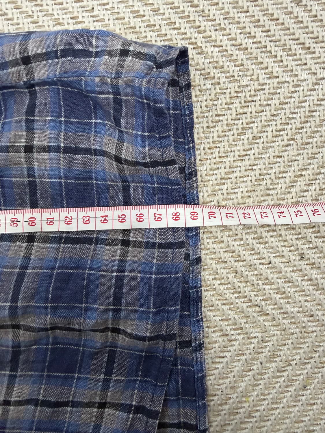 정품) A.P.C. 아페쎄 여성 체크 셔츠 XS 상품이미지8