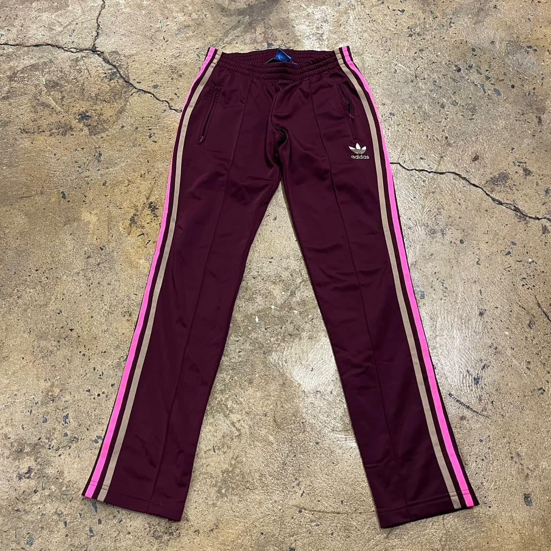 [정품/85] 아디다스 파이어버드 버건디 트랙 팬츠 b17 상품이미지2