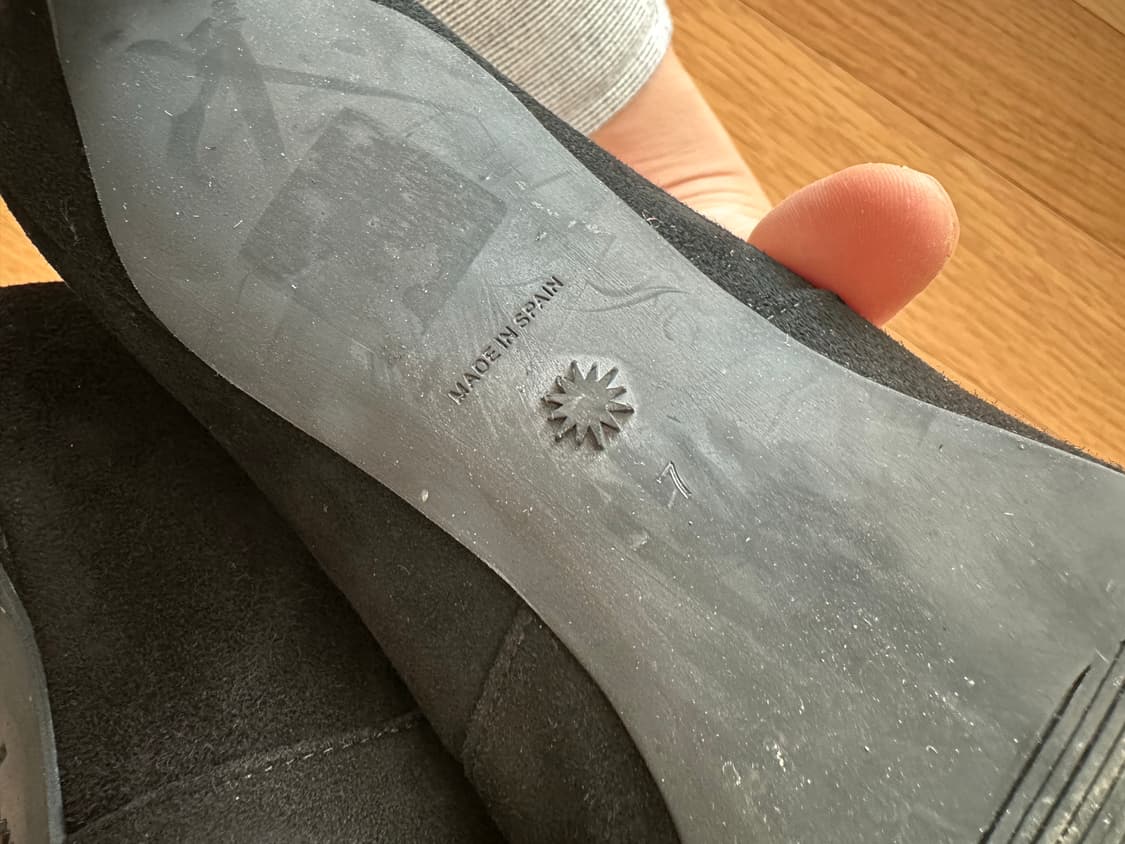 스튜어트와이츠먼 앵클스웨이드 부츠 사이즈 240 US7 상품이미지4