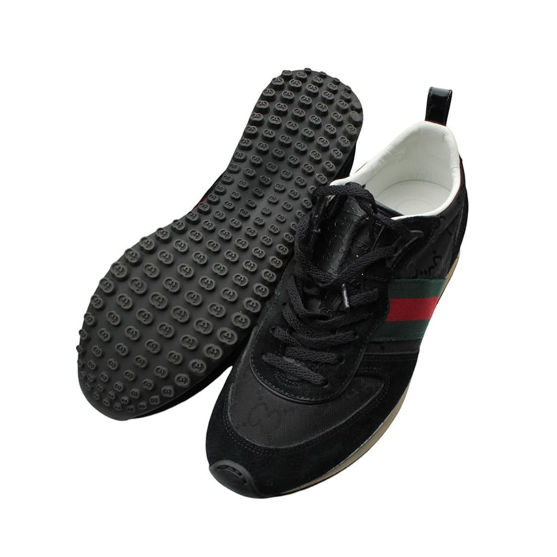 구찌 블랙 구찌시마 남성 스니커즈 38반 상품이미지3