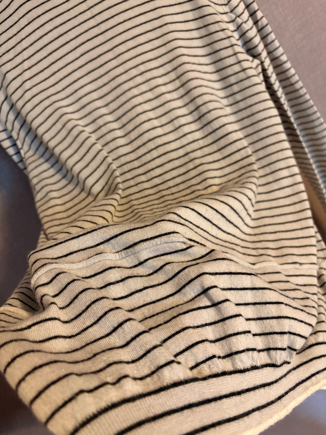 LANVIN 스트라이프 목폴라 90 상품이미지3