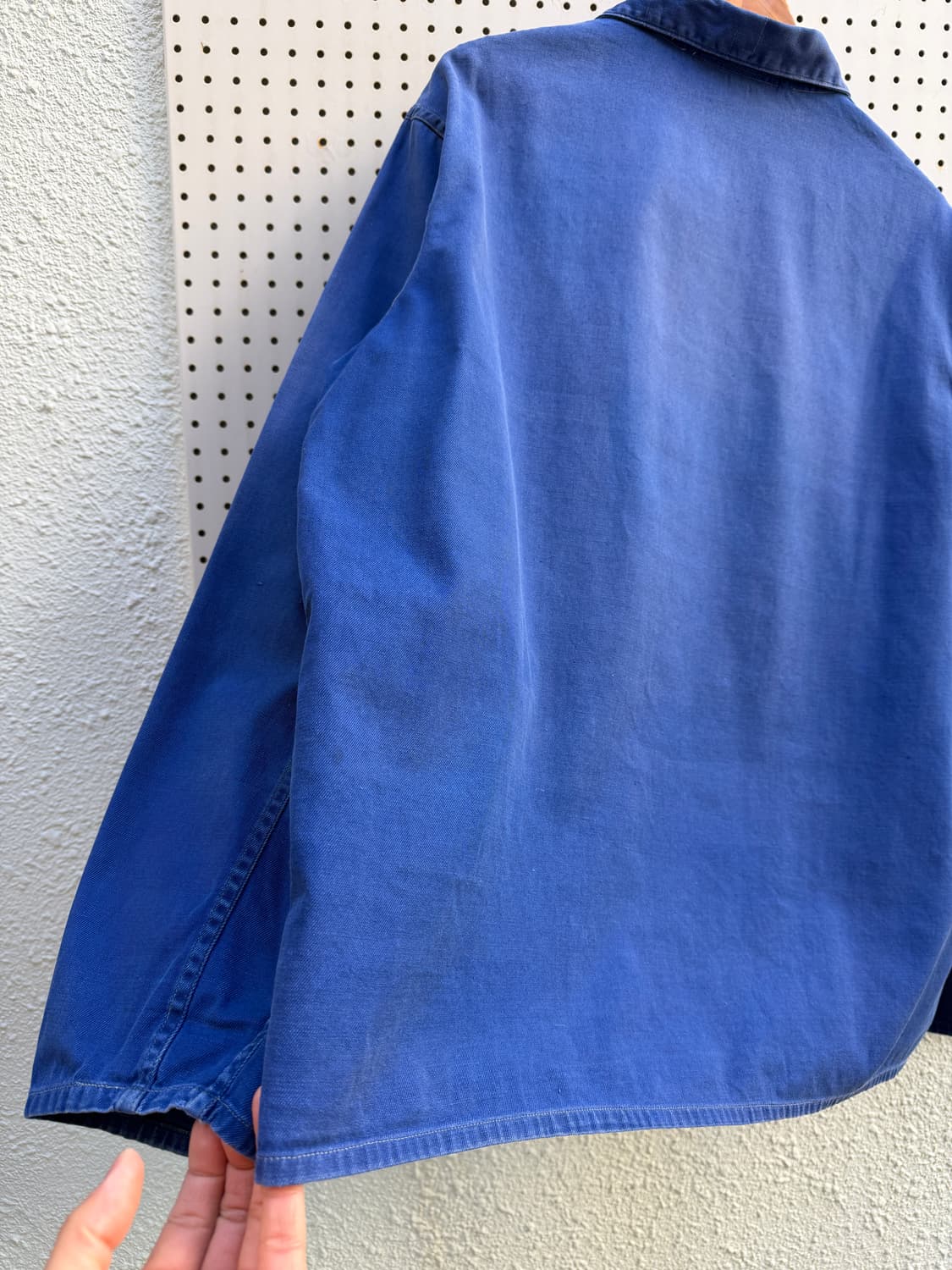 1970s FADED WASHED BLUE OLD 빈티지프렌치워크자켓 상품이미지9