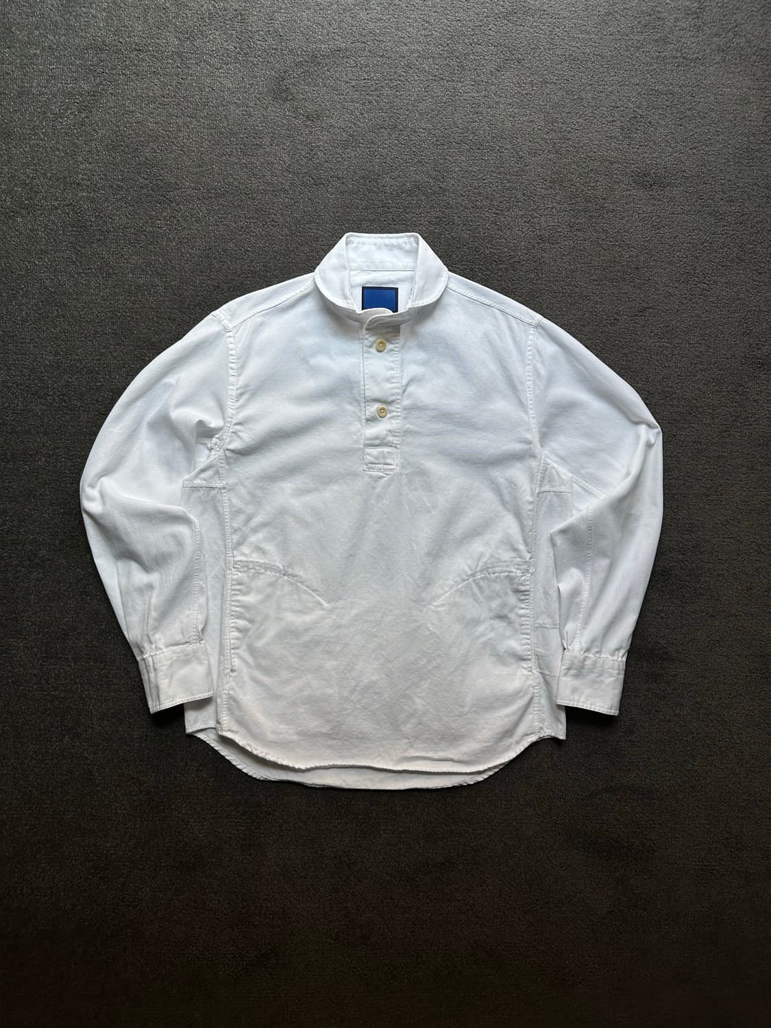 Document 화이트 헨리넥 셔츠 S 상품이미지1