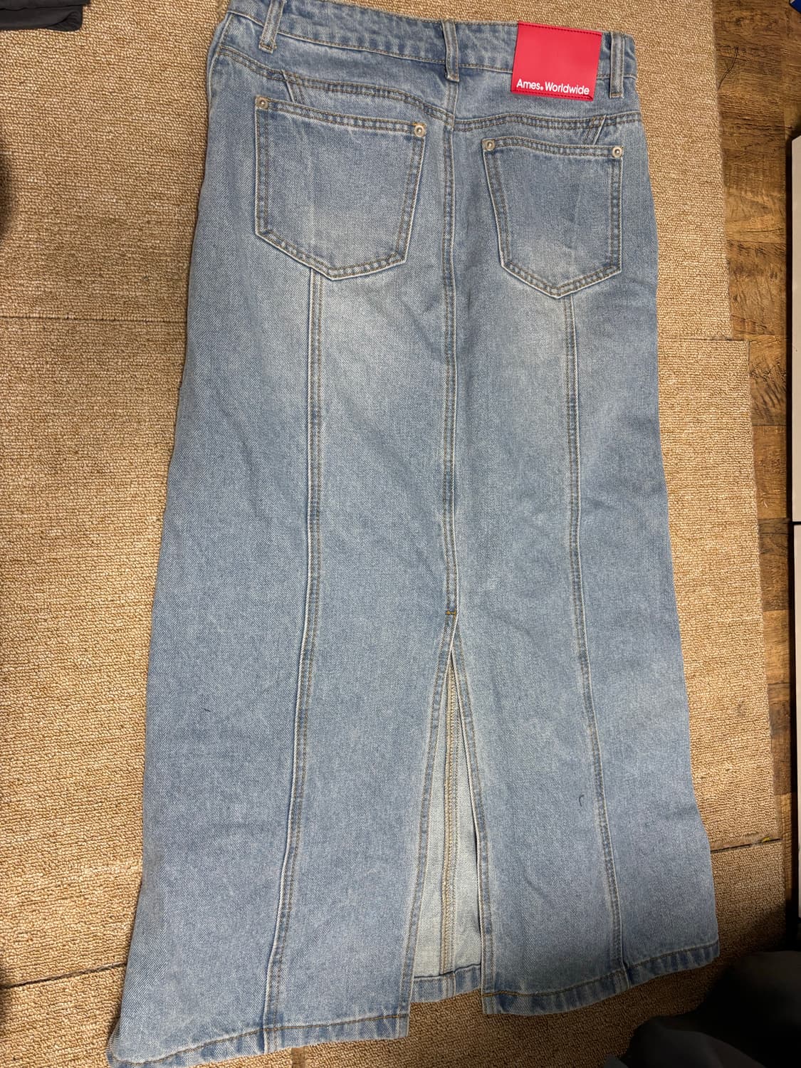 데님 롱 스커트  상품이미지4