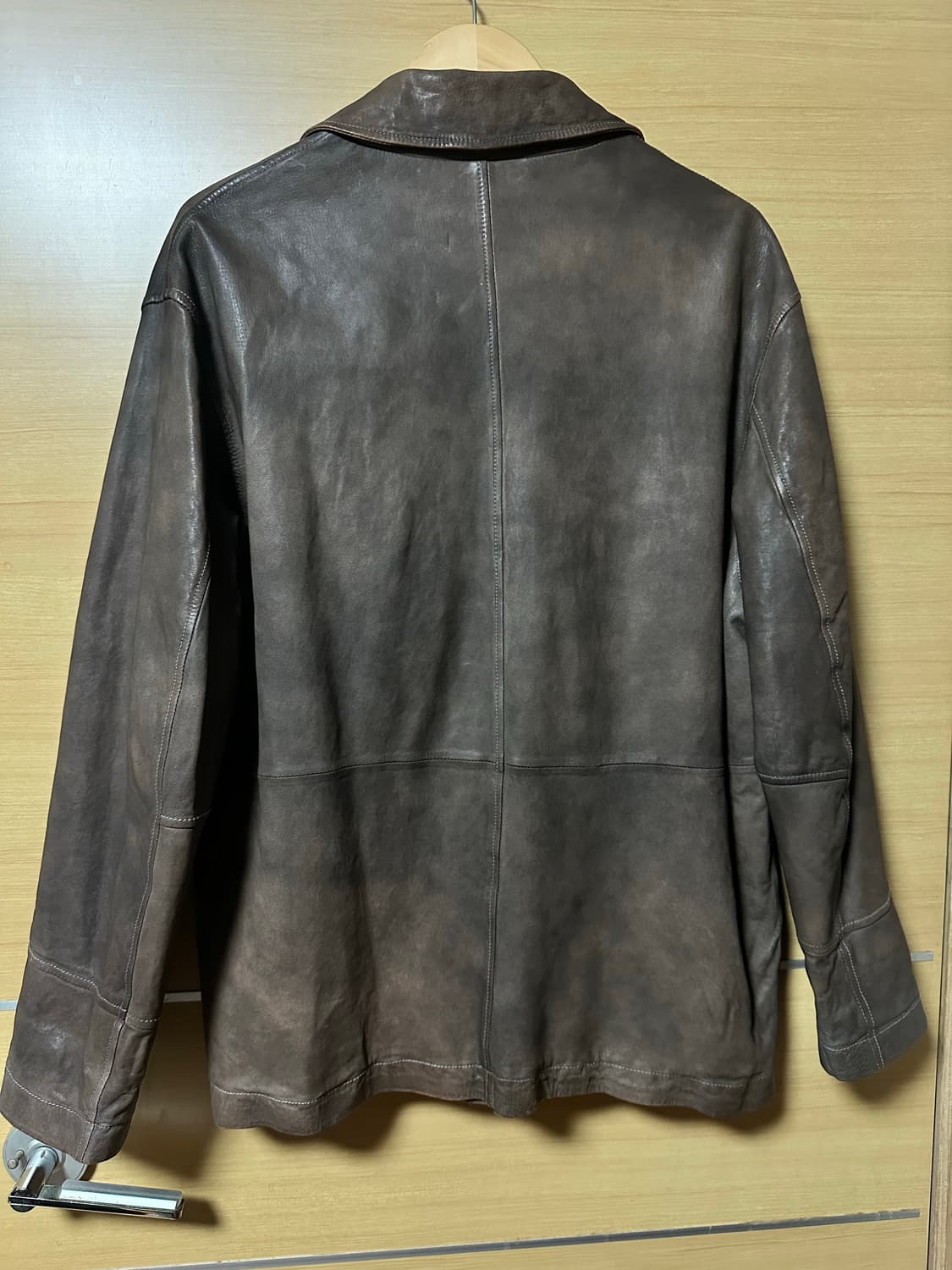 코오롱 시리즈 레더 카코트 자켓 상품이미지2