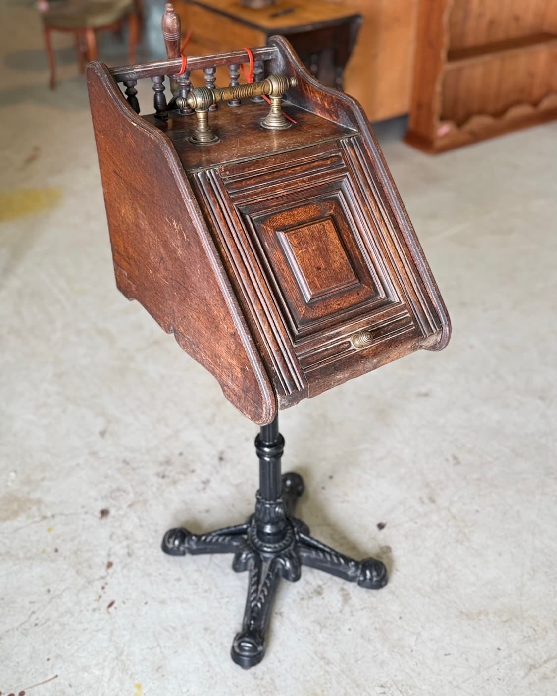 영국 앤틱 석탄 보관함 (Coal Scuttle) 상품이미지1