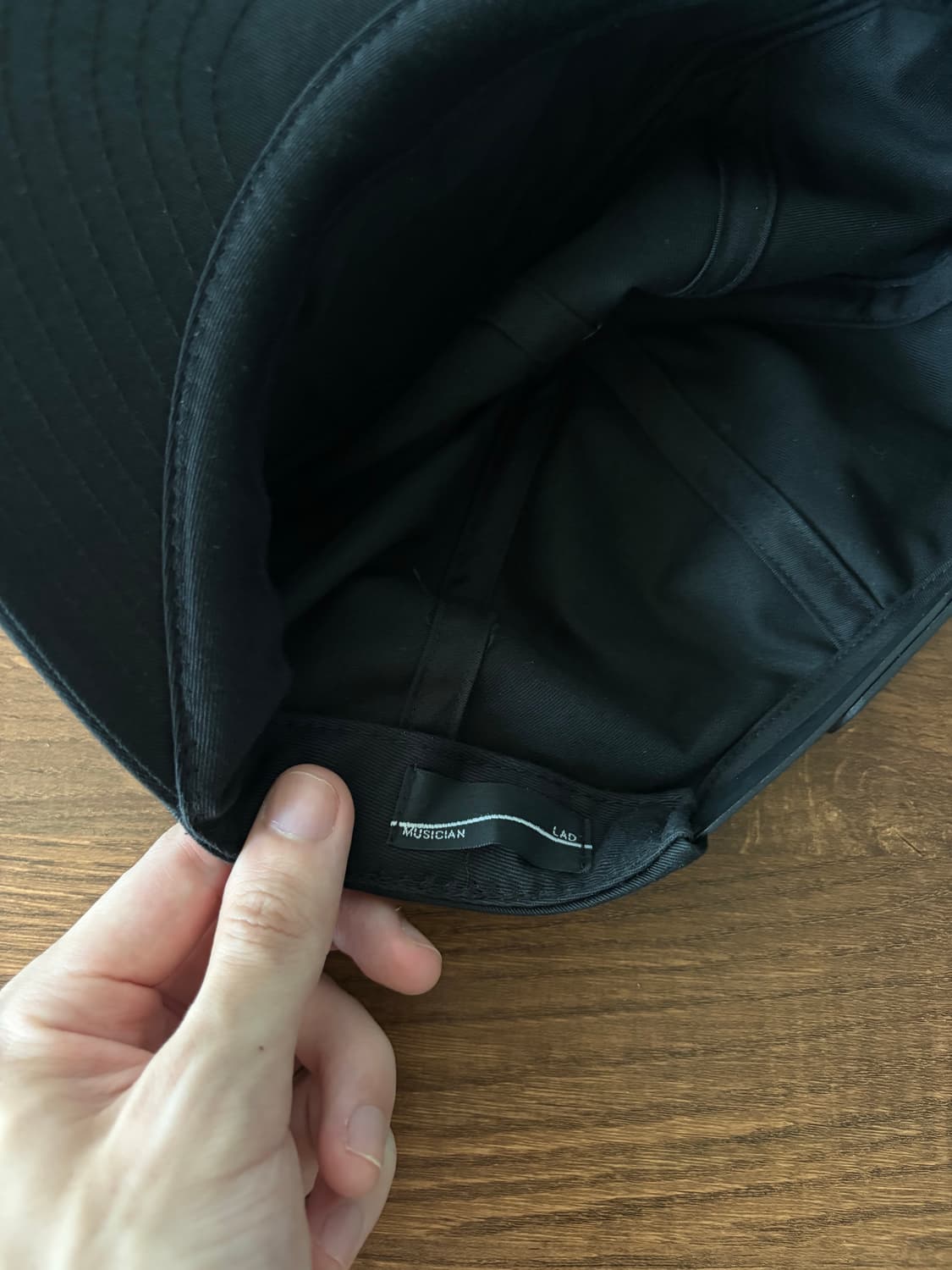 라드뮤지션 hardcore big cap 상품이미지3