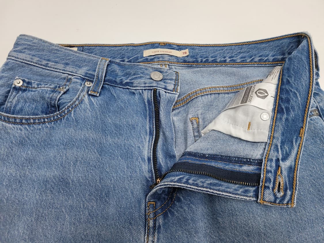 LEVI'S 20FW 프리미엄 루즈 스트레이트핏 청바지 / 여 28 중청 상품이미지6