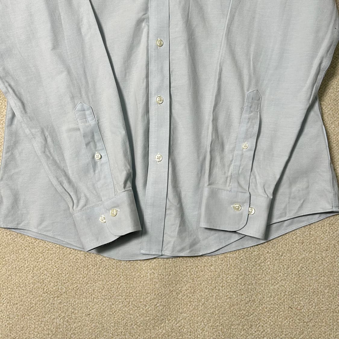 (M) 브룩스브라더스 하늘색 옥스포드 셔츠 상품이미지4