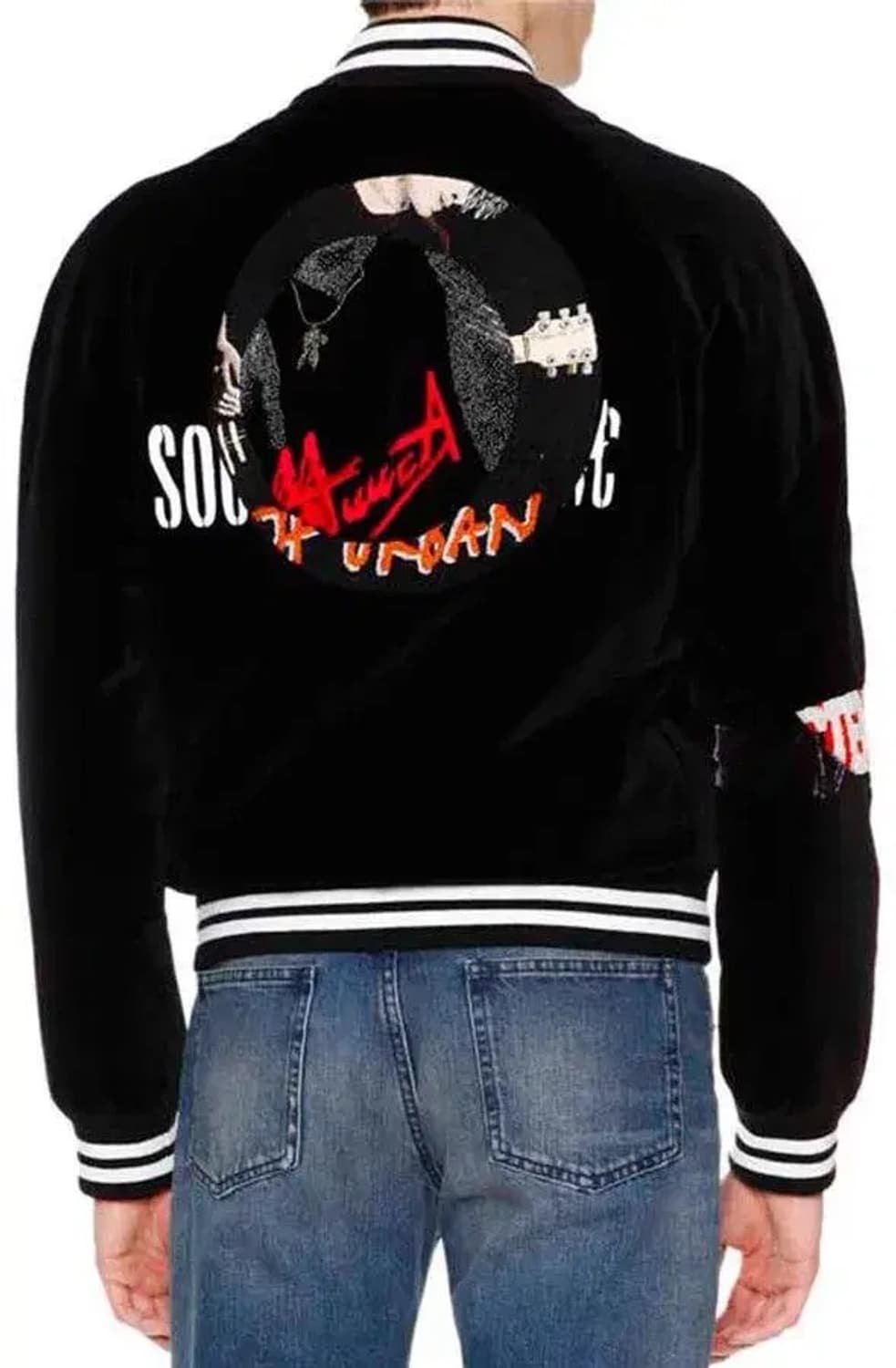 마르지엘라 sound of silence 벨벳 봄버 자켓 상품이미지1