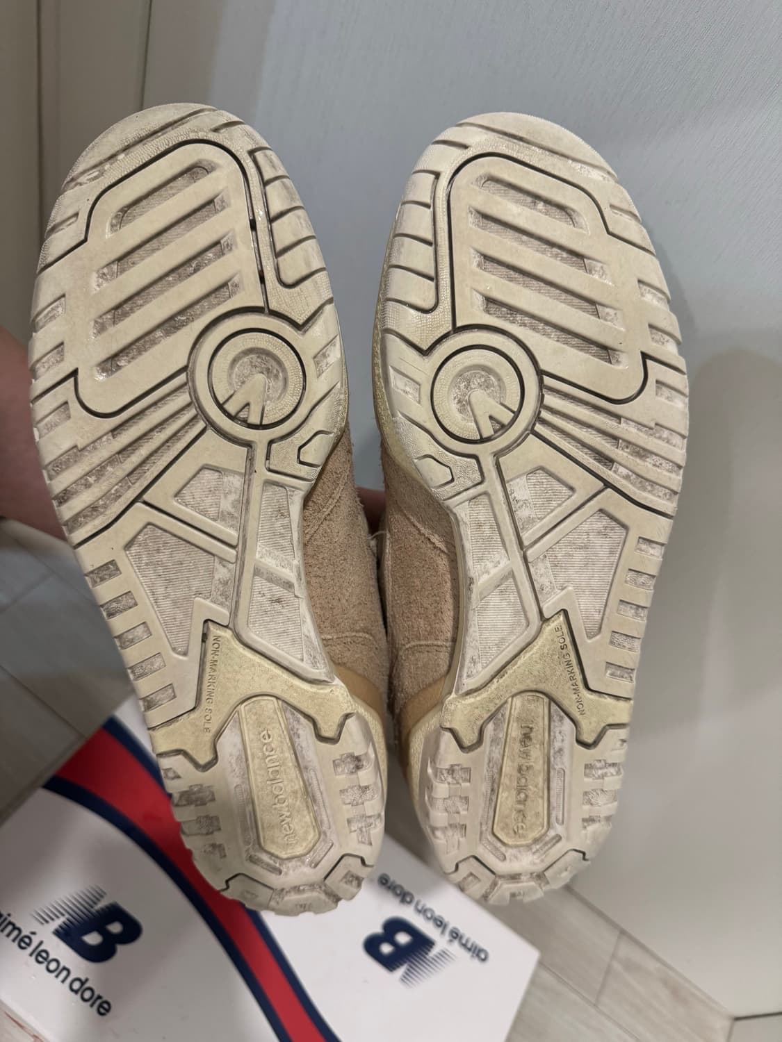 뉴발란스550 에임레온도르 웜샌드 280mm 상품이미지9