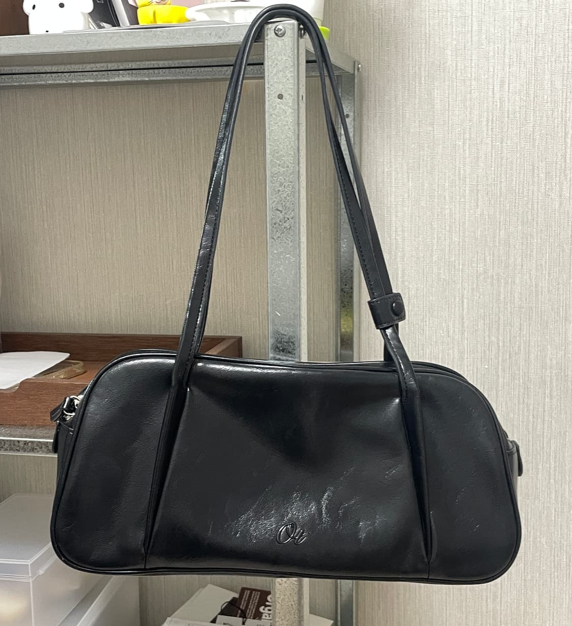 아더템포 Staccato_Crack Black bag 상품이미지4