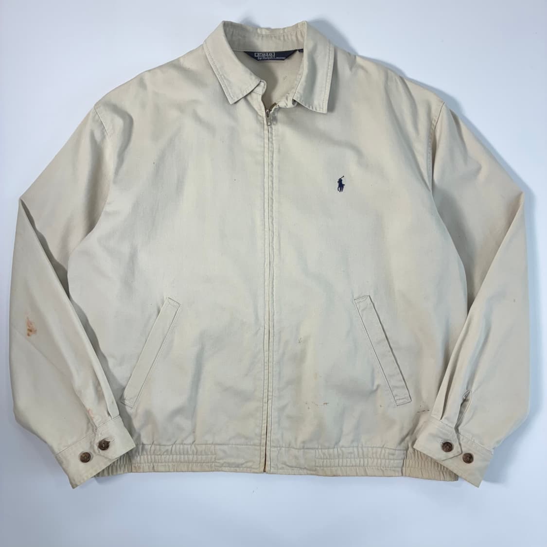 Polo 폴로 랄프로렌 90's 크림 아이보리 스윙톱 자켓 상품이미지1