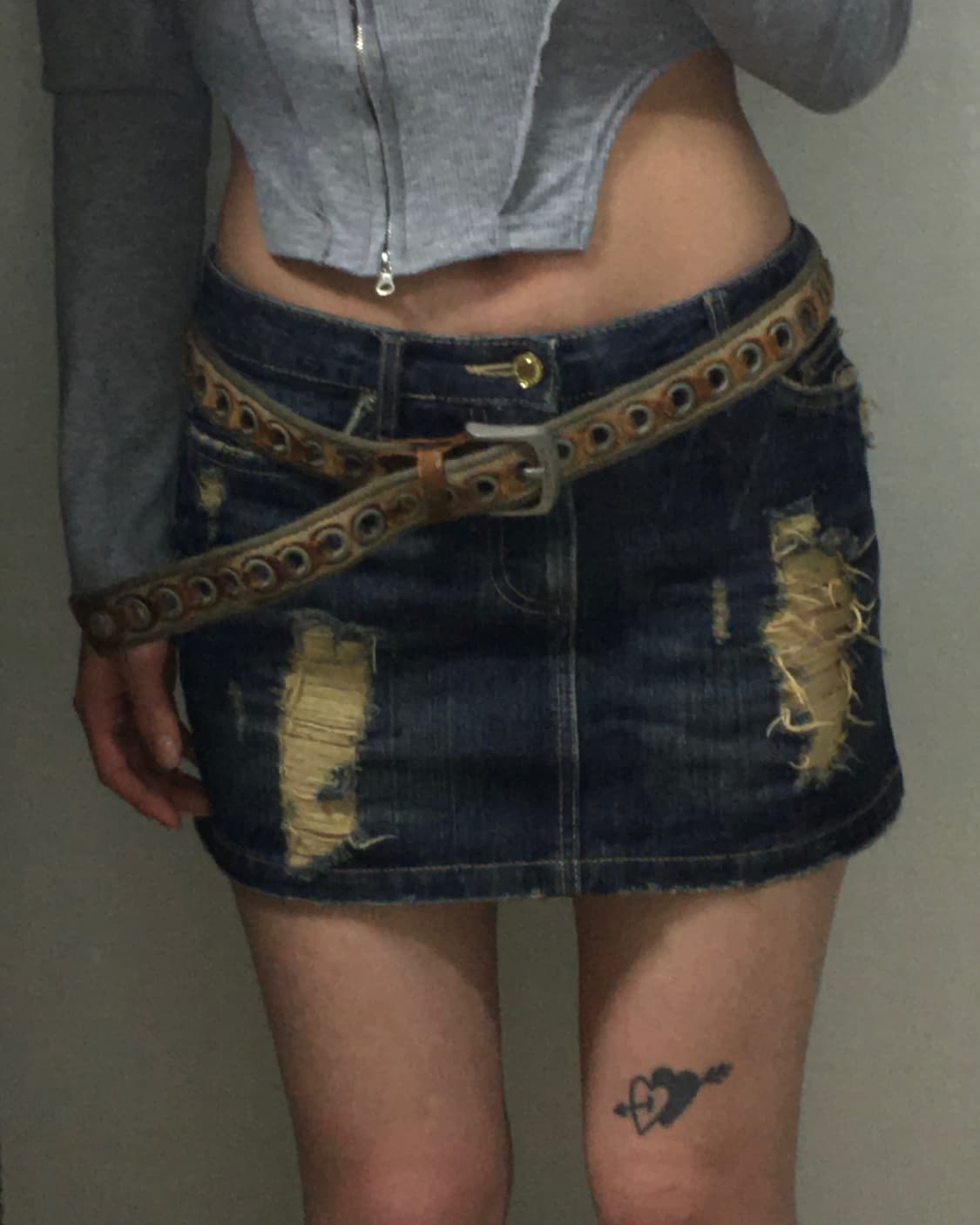 eyelet vintage belt 상품이미지4