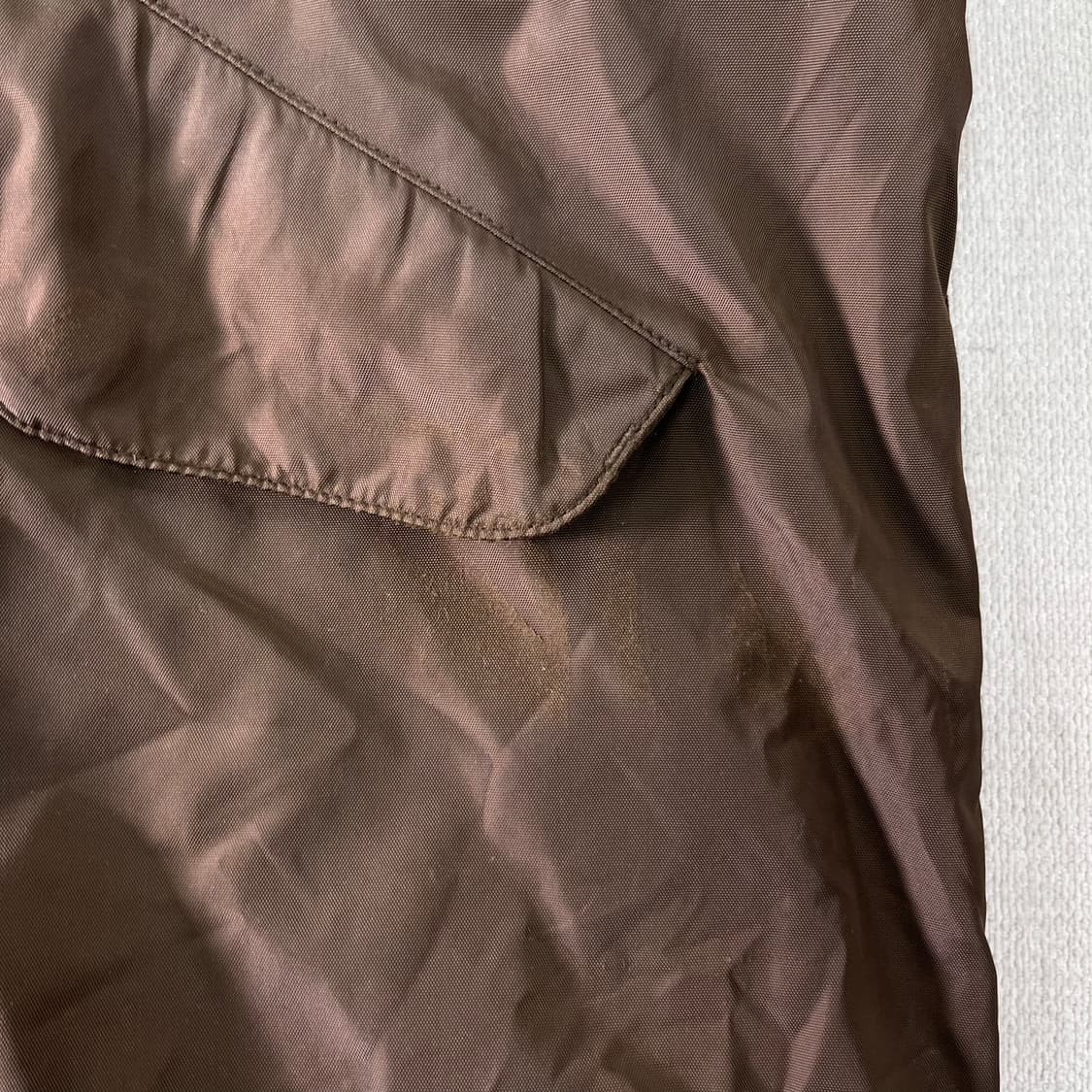 105 폴로랄프로렌 00s 브라운 나일론 코치자켓 상품이미지8