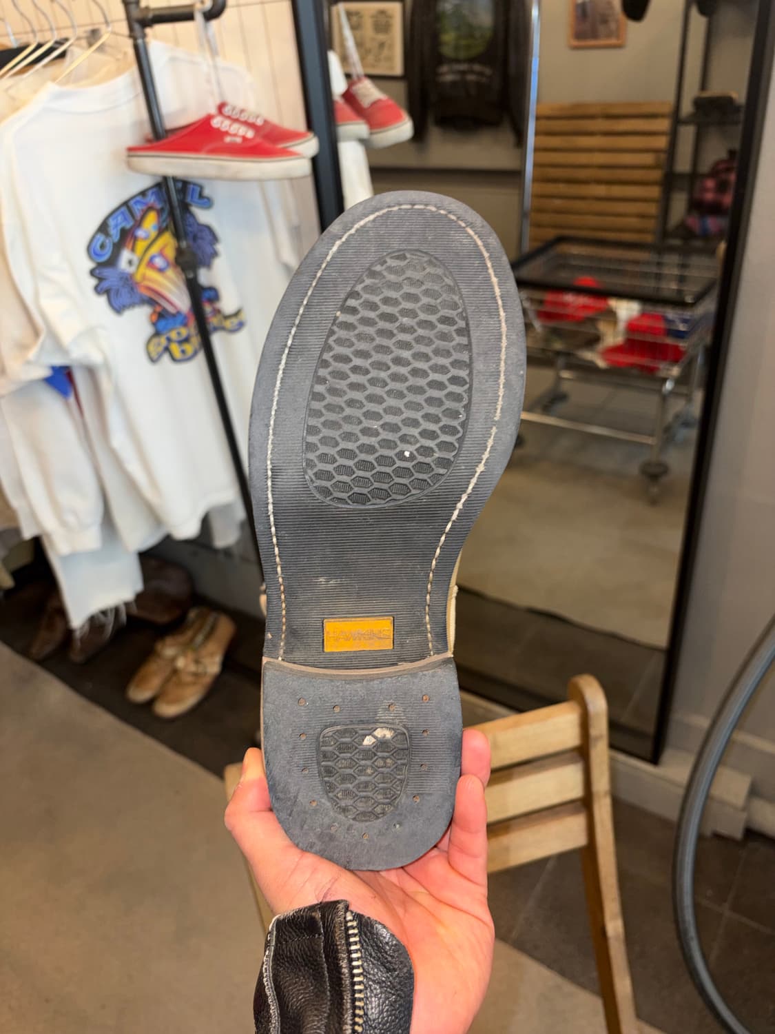 Hawkins suede beige engineered boots (8) 상품이미지9