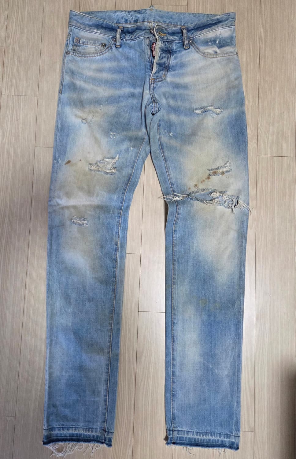 디스퀘어드 빈티지 슬림 데님팬츠 상품이미지1