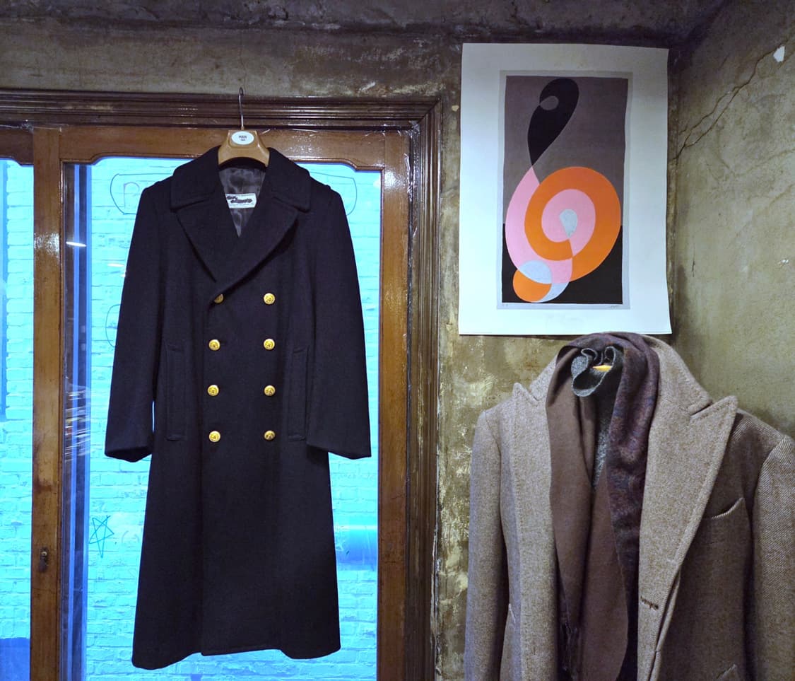 80'S 미군 오리지널 오피셔코트 상품이미지10